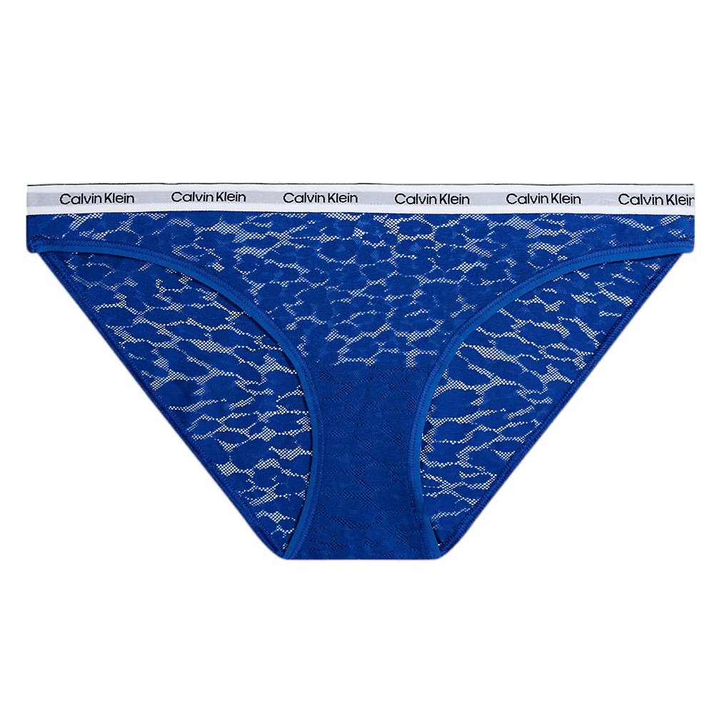 Mazarine Blue Lace Bikini Brief